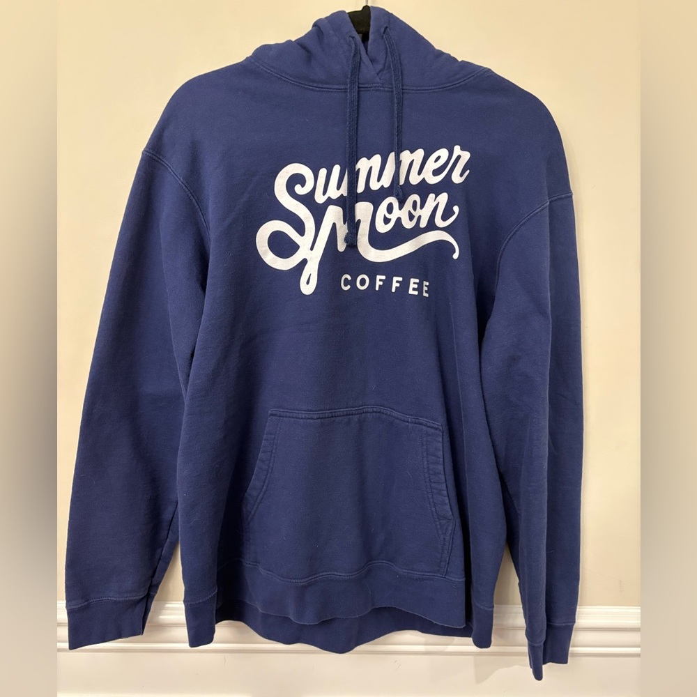 Women's Navy Summer Moon Hoodie
